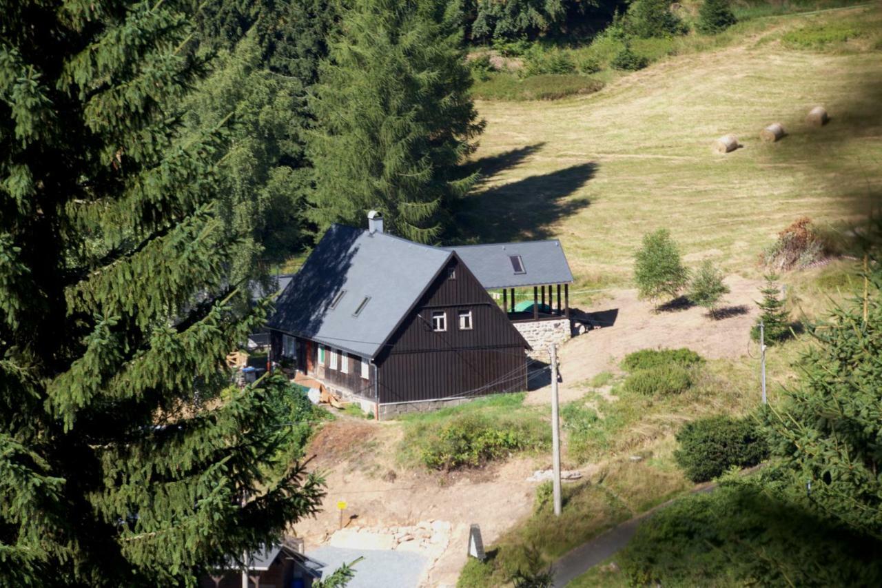 Ferienhaus Anno Dazumal, Wie Zu Opa'S Zeiten Klingenthal Exterior photo